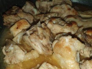 Pollo al ajillo 2