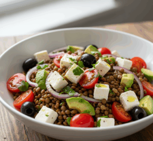 Ensalada de lentejas
