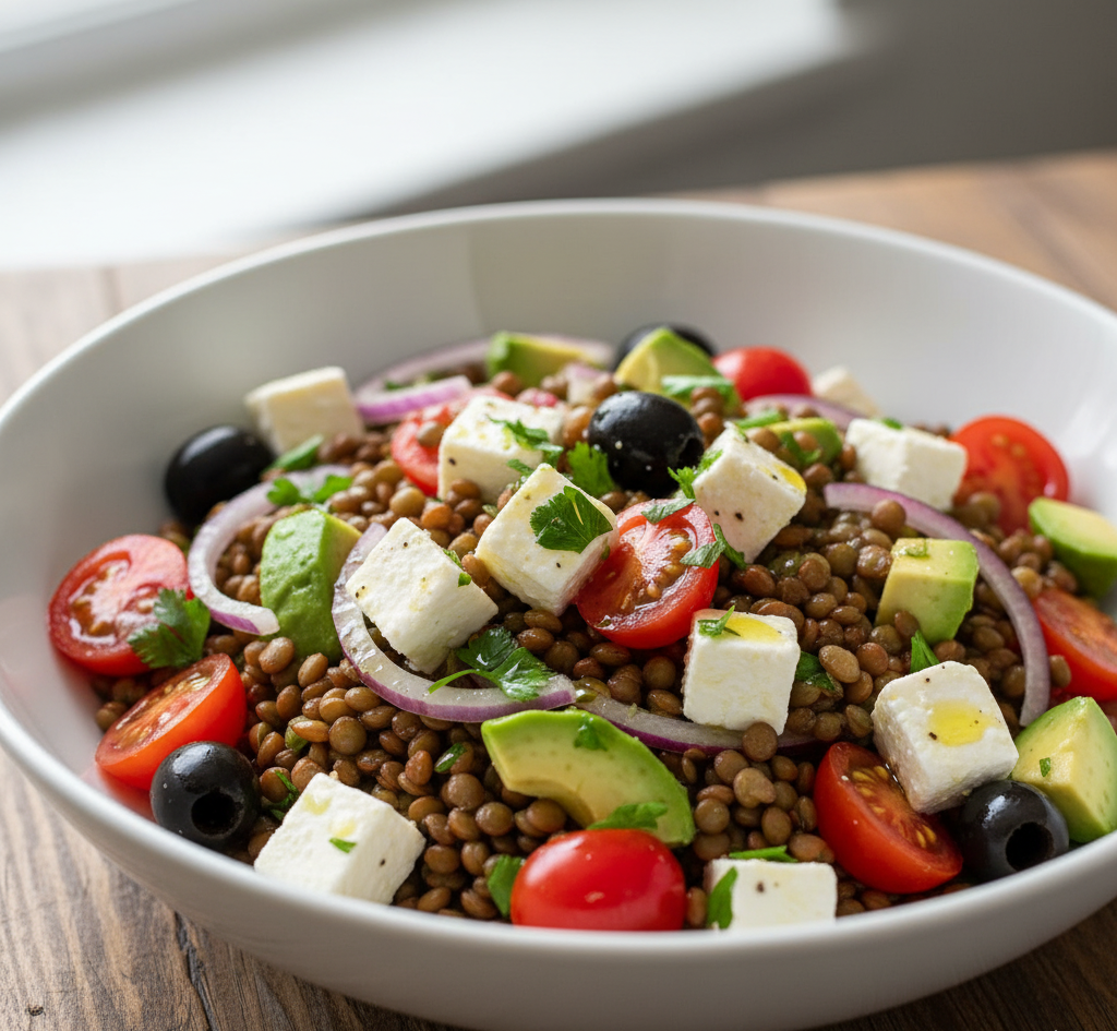 Ensalada de lentejas