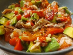 Ensalada de pimientos asados