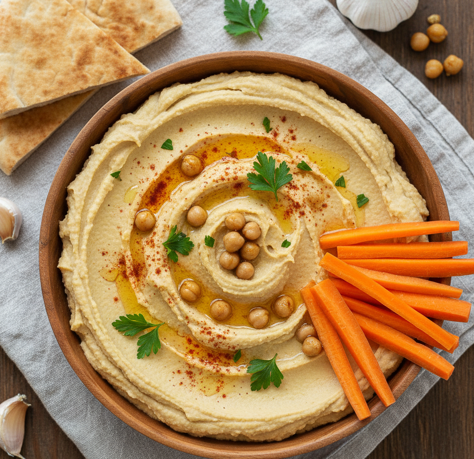 Hummus de garbanzos