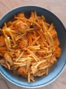 Cazuela de fideos