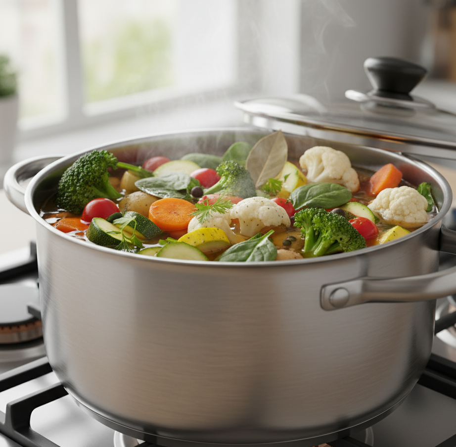 Cocción verduras
